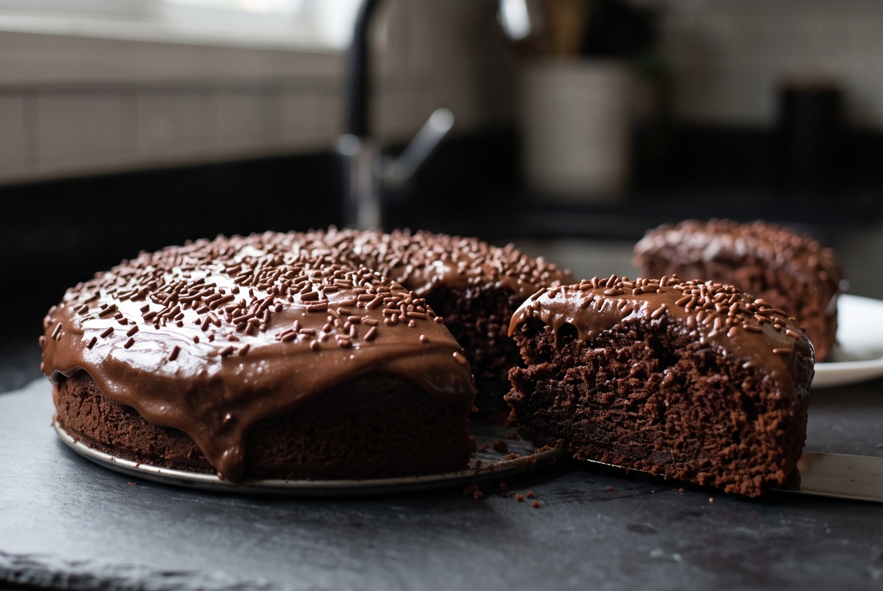 Bolo de Chocolate Molhadinho