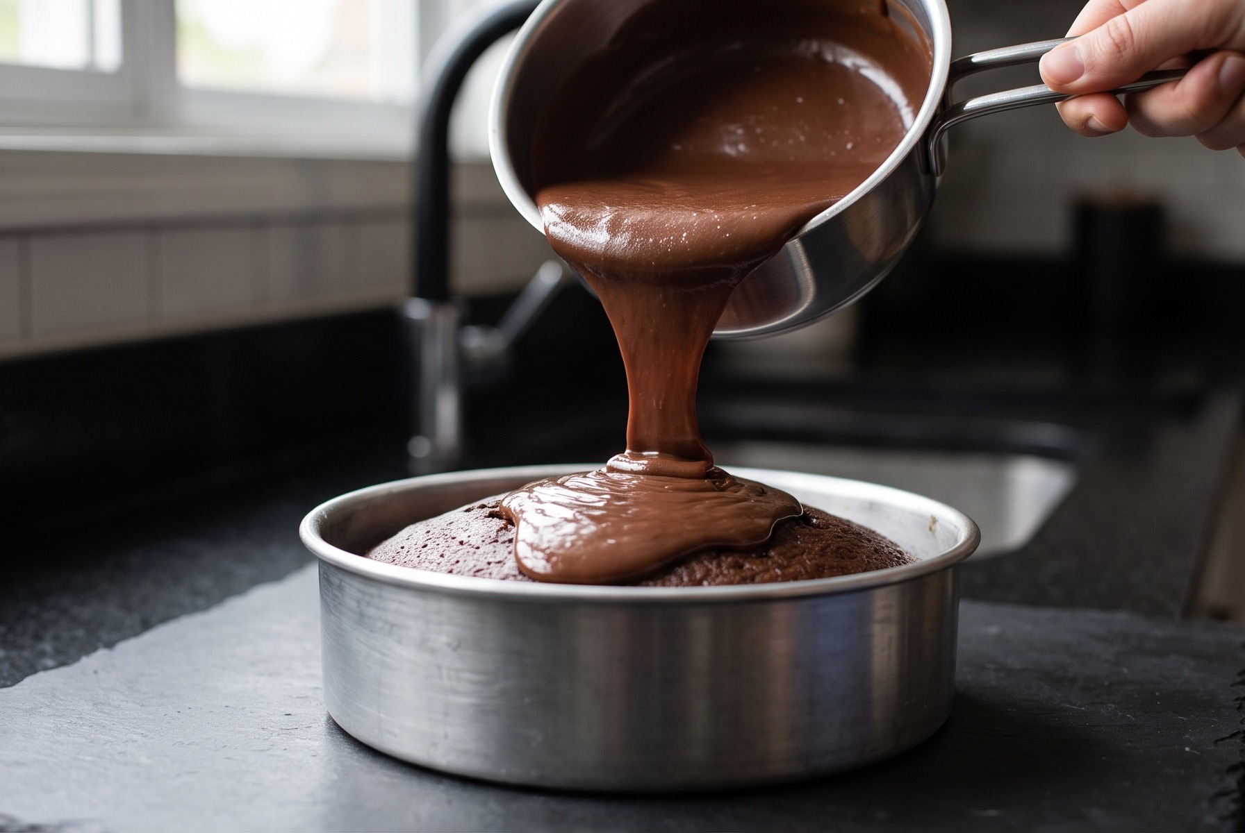 Bolo de Chocolate Molhadinho