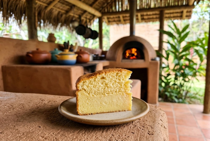 Bolo de Fubá Cremoso