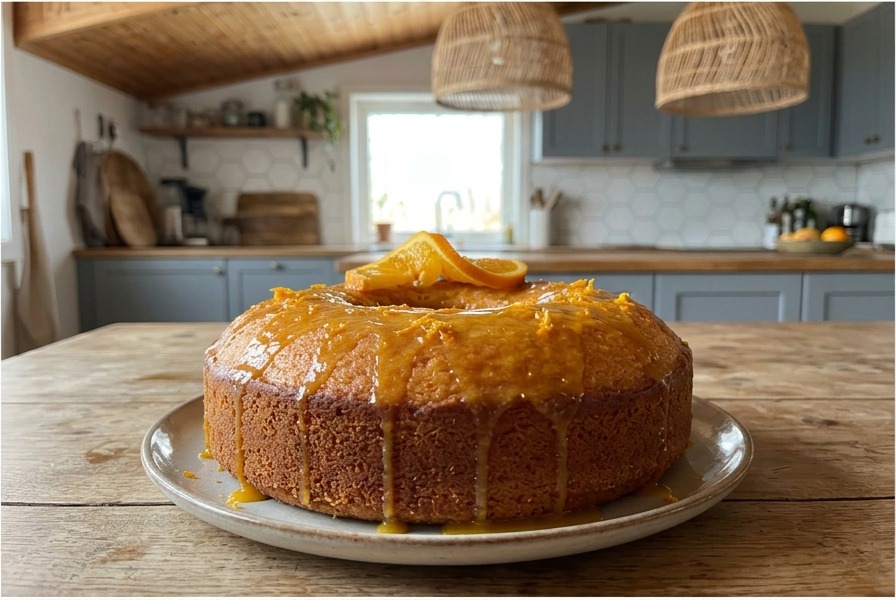 Bolo de Laranja Fofinho
