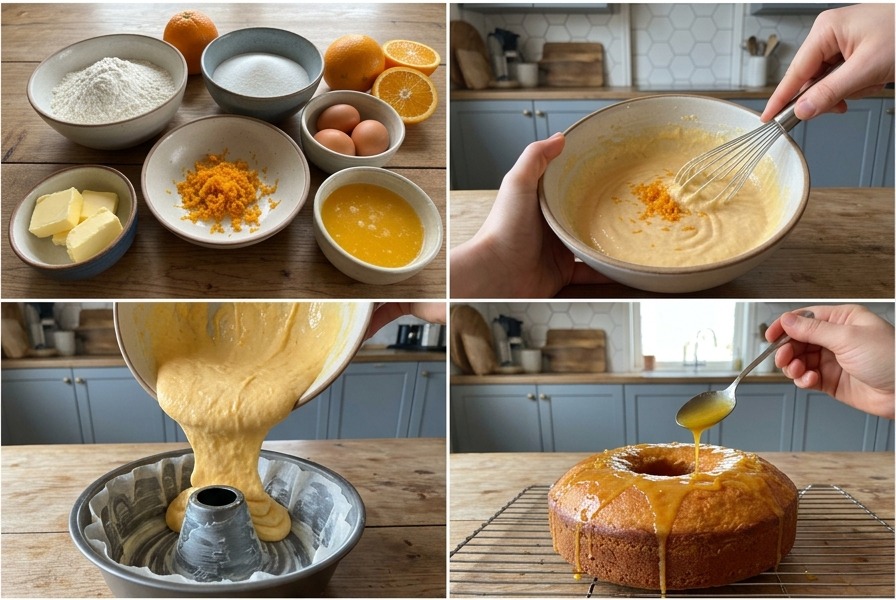 Bolo de Laranja Fofinho