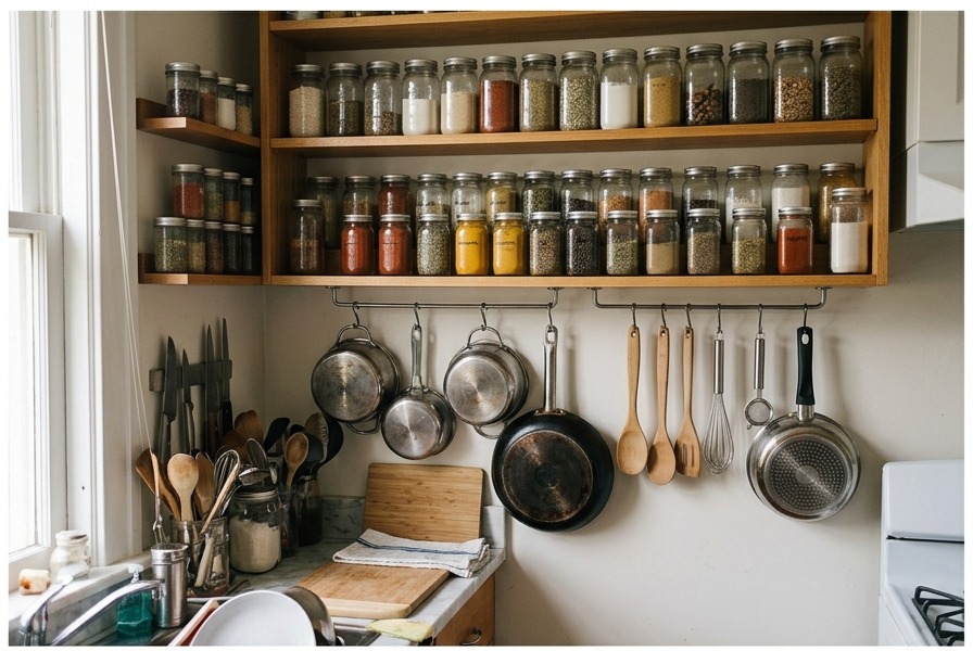 Como Organizar a Cozinha Pequena