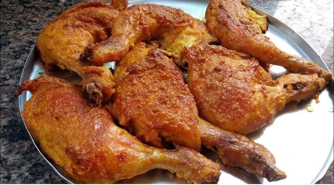 Coxas de Frango Assadas na Maionese