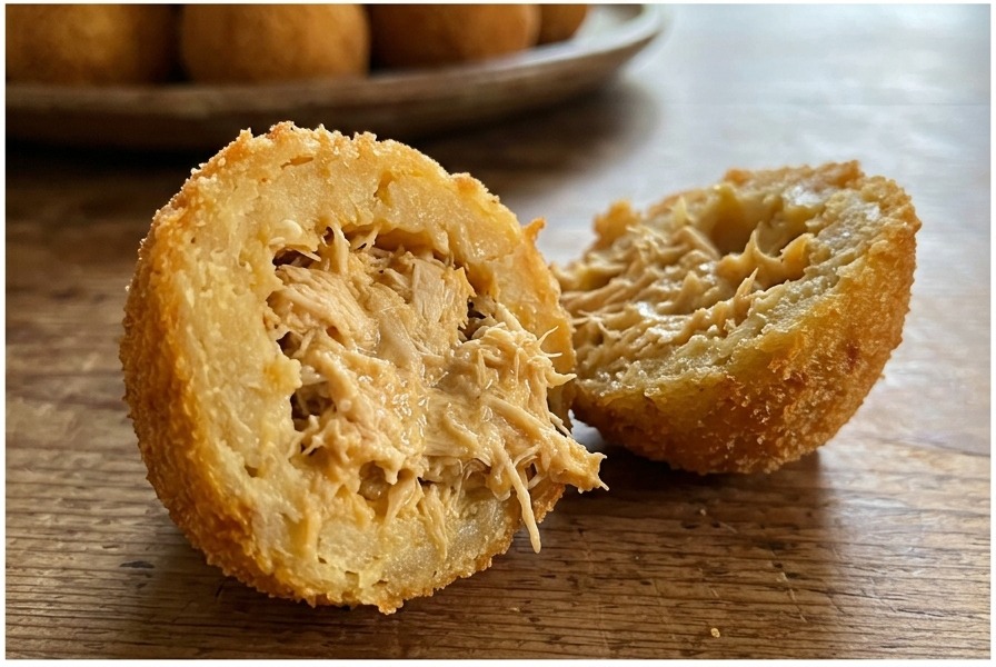 Coxinha de Frango Cremosa