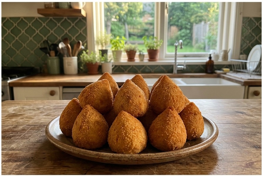 Coxinha de Frango Cremosa