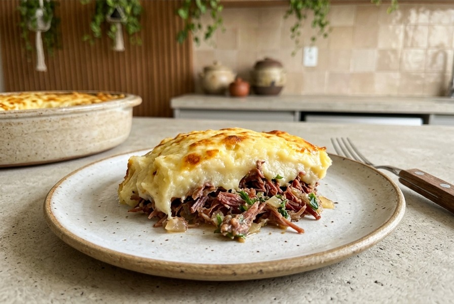 Escondidinho de Carne Seca