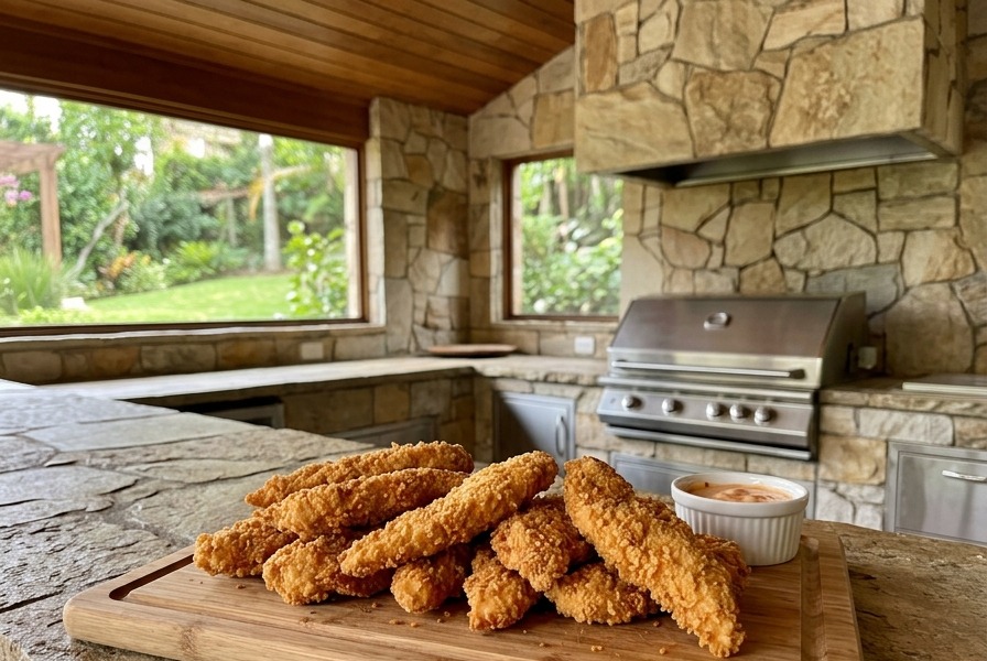 Frango Empanado na Air Fryer