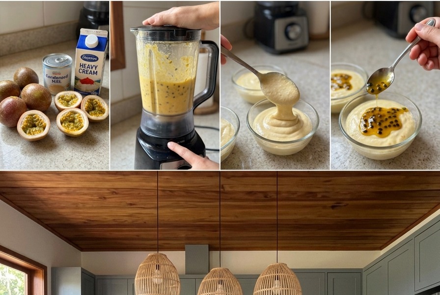 Mousse de Maracujá Simples