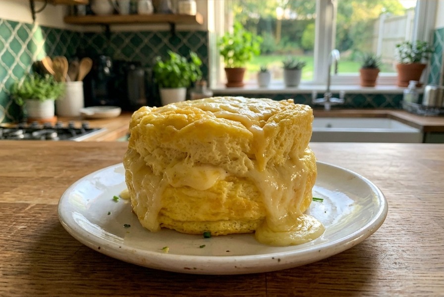 Omelete de Micro-ondas em 5 Minutos