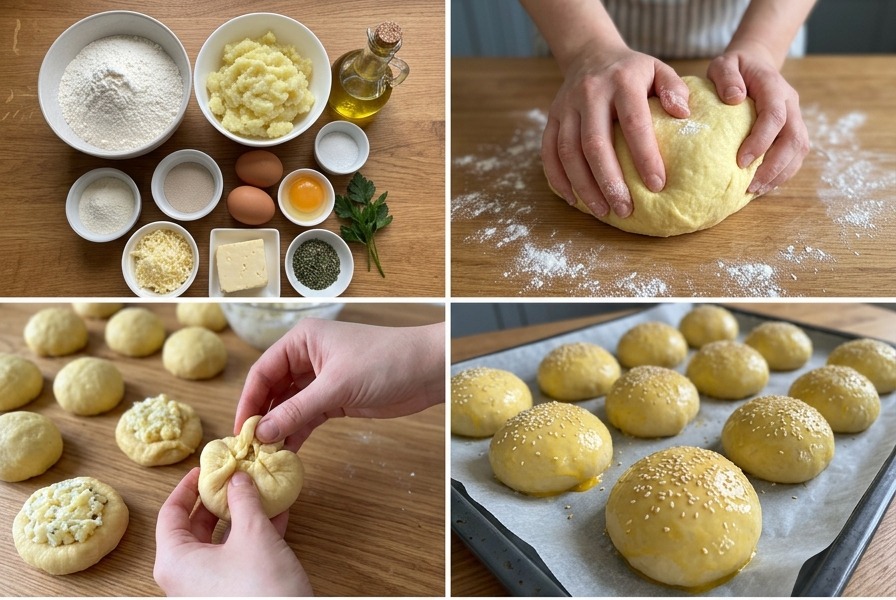 Pão de Batata Recheado