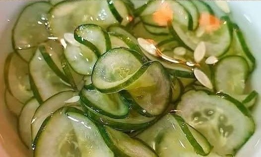 Pepino Agridoce (Sunomono)